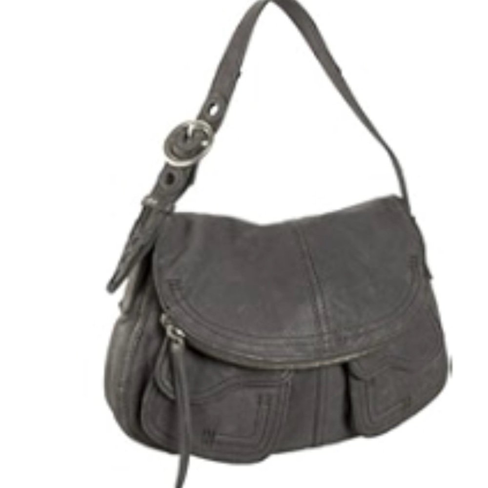 Lucky Brand  Stash Metallic Leather Shoulder Bag - Picture 5 of 13